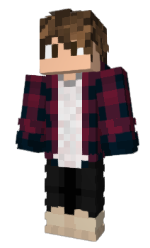 Minecraft skin DragonFLM
