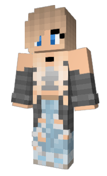 Minecraft скин по нику GIRLYGAMER818