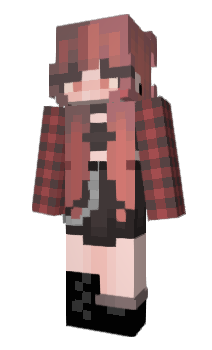 Minecraft skin B1ackw0lf1