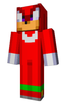 Minecraft скин по нику KNUCKLESF