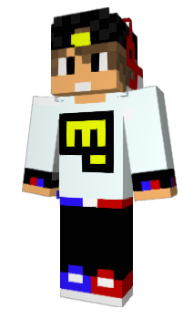 Minecraft skin Blackinfected