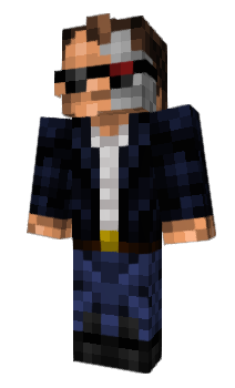 Minecraft skin TerminatorSteve