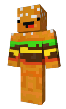 Minecraft skin DeliBurger