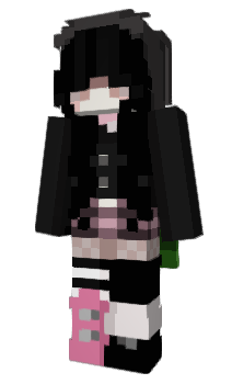 Minecraft skin gothh