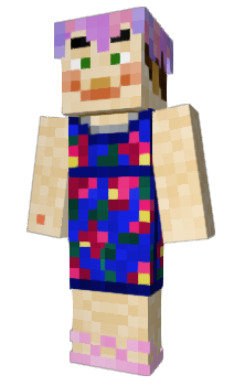 Minecraft skin Loumona7