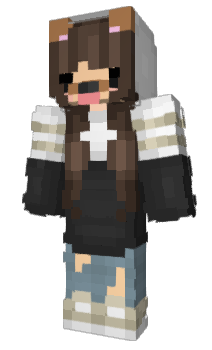 Minecraft skin GirlDog