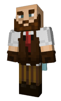 Minecraft скин по нику BAHAMANU