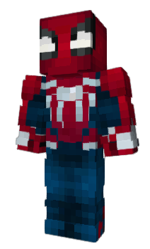 Minecraft skin SpidermanPS5