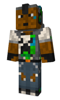Minecraft скин по нику Zahal