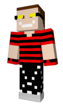 Minecraft skin Flamenguinho