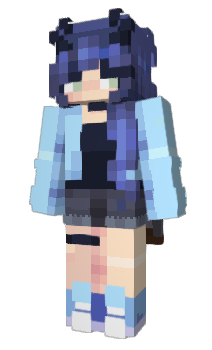 Minecraft скин по нику Aunya