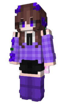 Minecraft скин по нику Rosefli