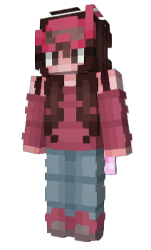 Minecraft skin Rosefli