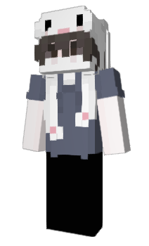 Minecraft skin popve