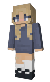 Minecraft скін по ніку girlfreend