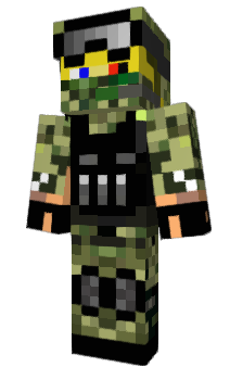 Minecraft скин по нику RustyB