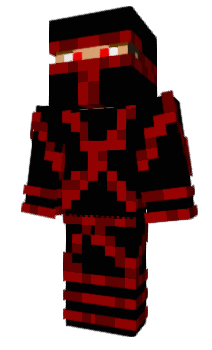 Minecraft skin REDXL