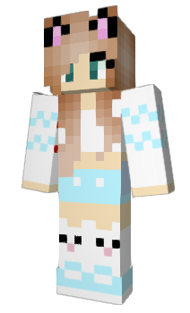 Minecraft скін по ніку Candy0403