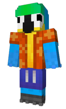 Minecraft скін по ніку The_Parrot