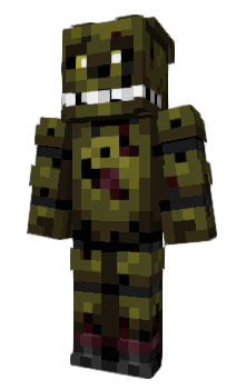 Minecraft скин по нику Springbonnie29