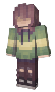 Minecraft skin Indertale