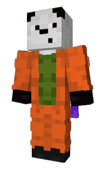 Minecraft skin pandaqwerty