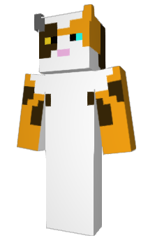 Minecraft скин по нику TheCatGamerMC