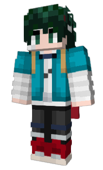 Minecraft skin DekuFullCowling