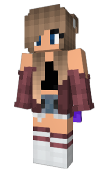 Minecraft skin LovSnowy