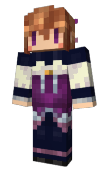 Minecraft скин по нику PURPLE_Y