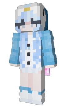 Minecraft skin SynxBlu