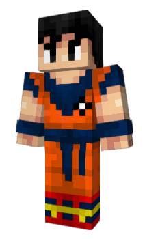 Minecraft skin orangehulk