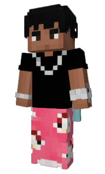 Minecraft скин по нику PE4W