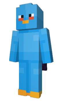 Minecraft skin Blueblrd