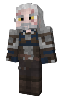 Minecraft skin PerroNegro