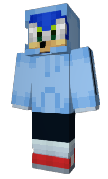 Minecraft skin SuperSonicGamAR