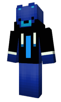 Minecraft скин по нику TheBlueBear