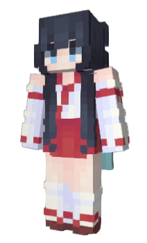 Minecraft скин по нику AngelaSnowWolf