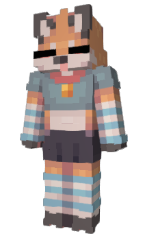 Minecraft скін по ніку Raynehusky