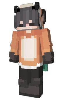 Minecraft скин по нику LunarisFox