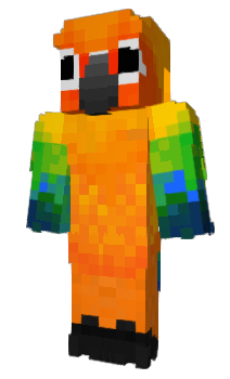 Minecraft скін по ніку NiceParrot