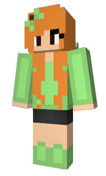 Minecraft skin Girlscoutcookie