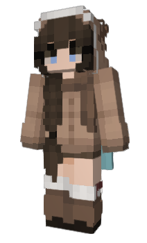 Minecraft skin PolyushkaTR