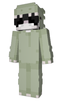 Minecraft skin crocadail