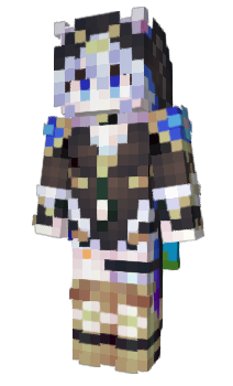Minecraft скин по нику Mitzyki