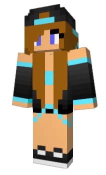 Minecraft скин по нику badgirlD