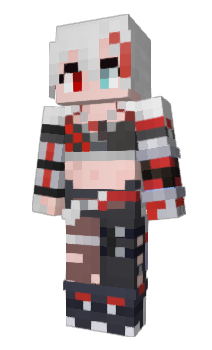 Minecraft skin CrimsonWeave