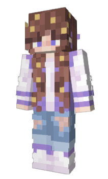 Minecraft skin LylacLily