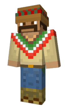 Minecraft скин по нику Paisano