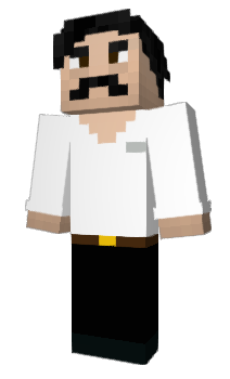 Minecraft скин по нику PabloEscobarHD